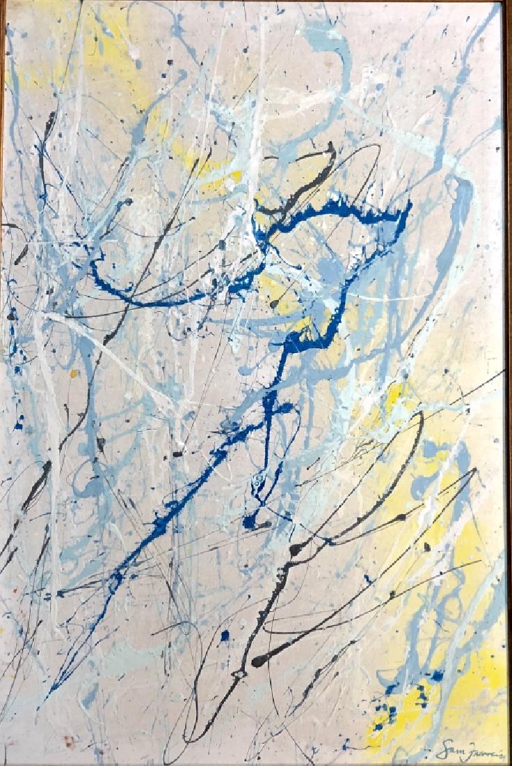 SAM FRANCIS ABSTRACT OIL ON CANVAS V$13,500 (1 of 4)