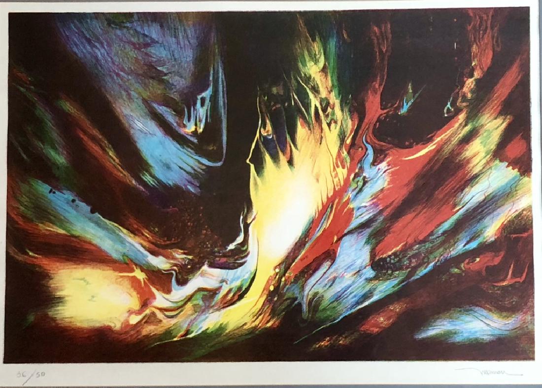 SIGNED LEONARDO NIERMAN LITHOGRAPH V$1,400 (1 of 4)