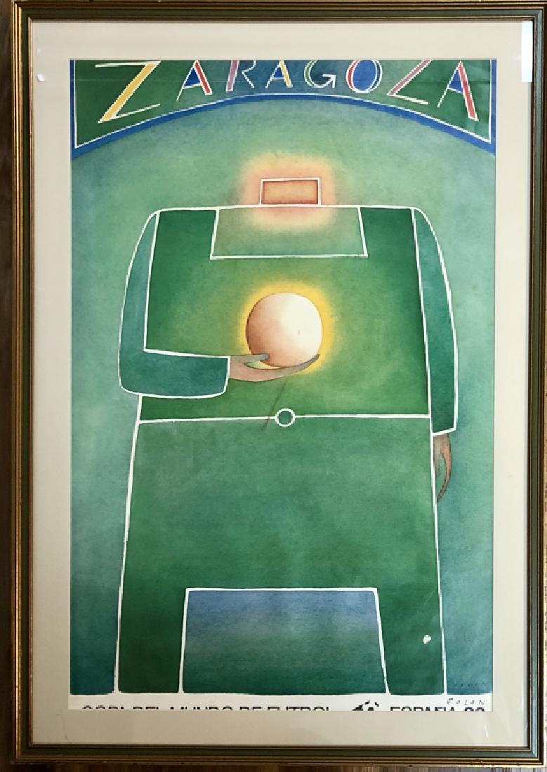 1982 JEAN MICHEL FOLON SIGNED POSTER V$1,200 (1 of 2)