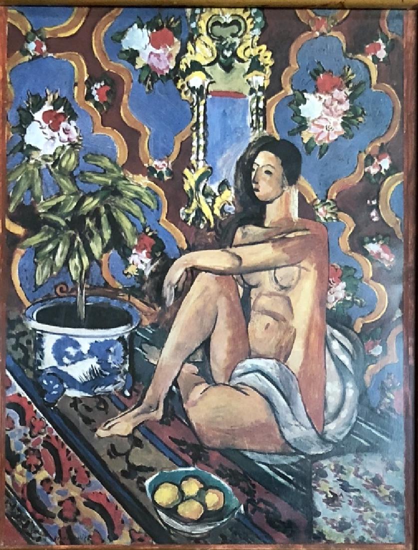 FRAMED HENRI MATISSE FINE ART PRINT (1 of 2)