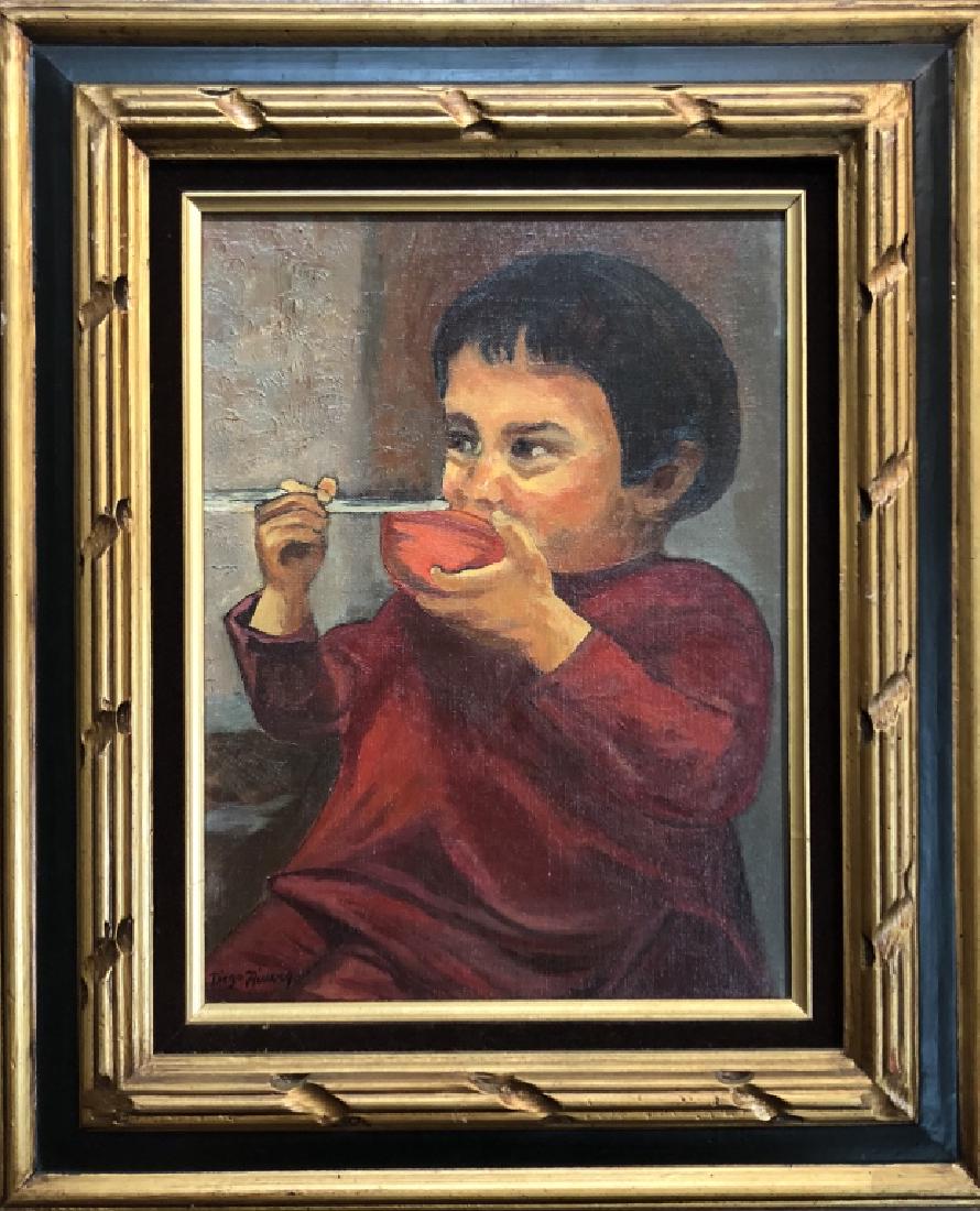 DIEGO RIVERA OIL ON CANVAS V$3,500 (1 of 2)