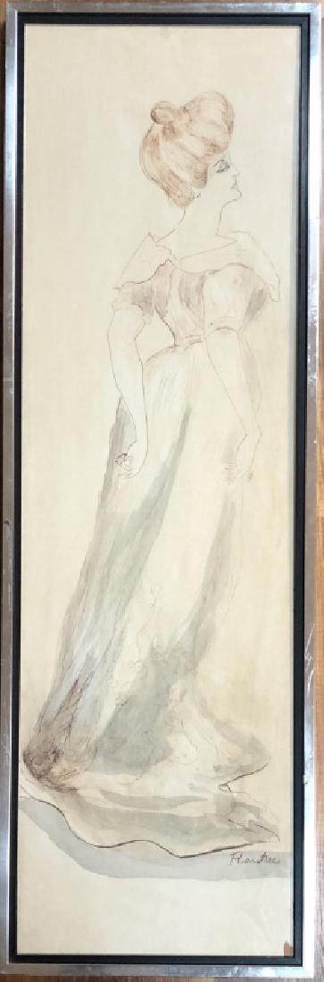 HENRI TOULOUSE-LAUTREC GRAPHITE ON PAPER V$11,000 (1 of 2)