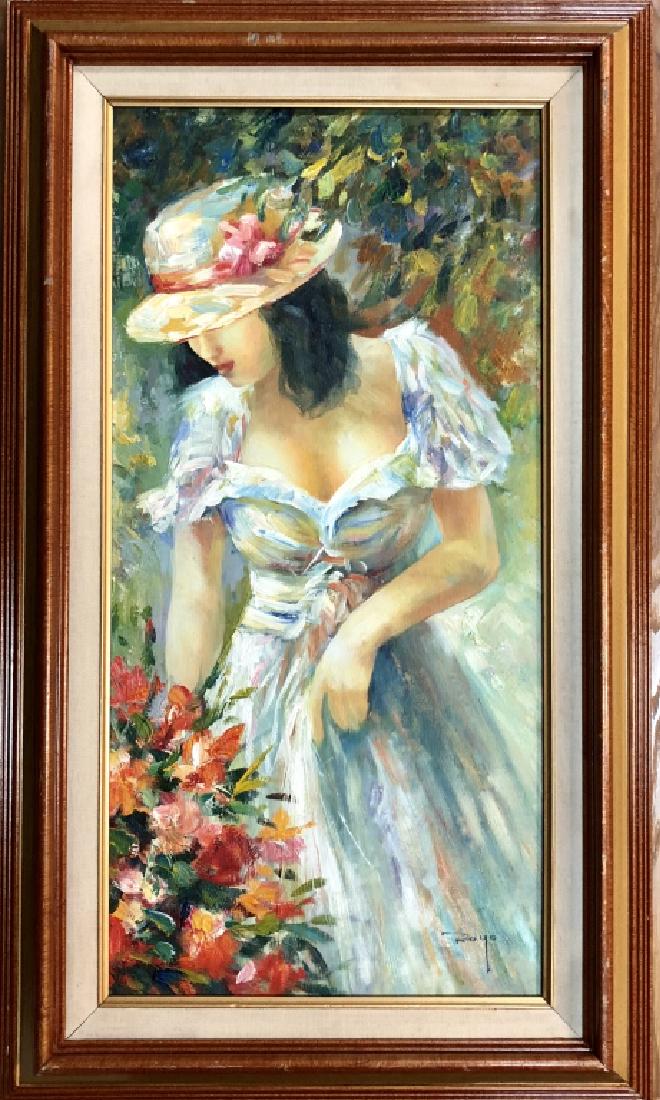 JOSE ROYO FIGURATIVE OIL ON CANVAS V$5,500 (1 of 3)