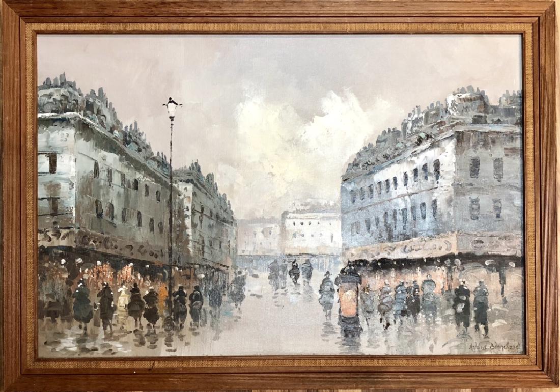 ANTOINE BLANCHARD IMPRESSIONIST OIL /CANVAS V$7500 (1 of 2)
