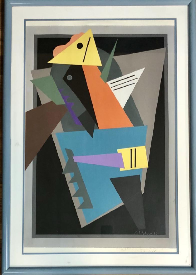 ALBERT GLEIZES ABSTRACT MIXED MEDIA V$12,000 (1 of 2)