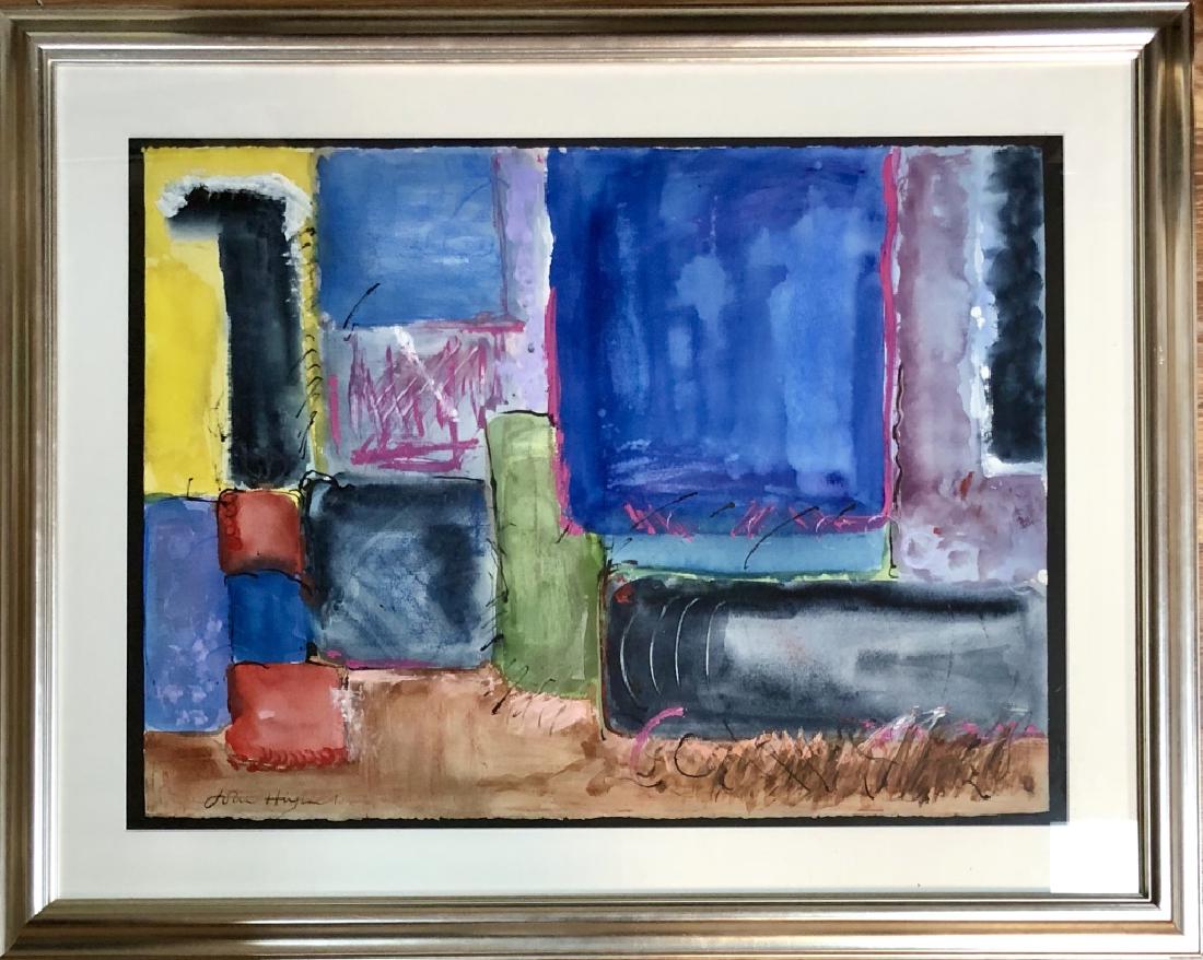 JOHN HOYLAND MIXED MEDIA ON PAPER V$2,400 (1 of 2)