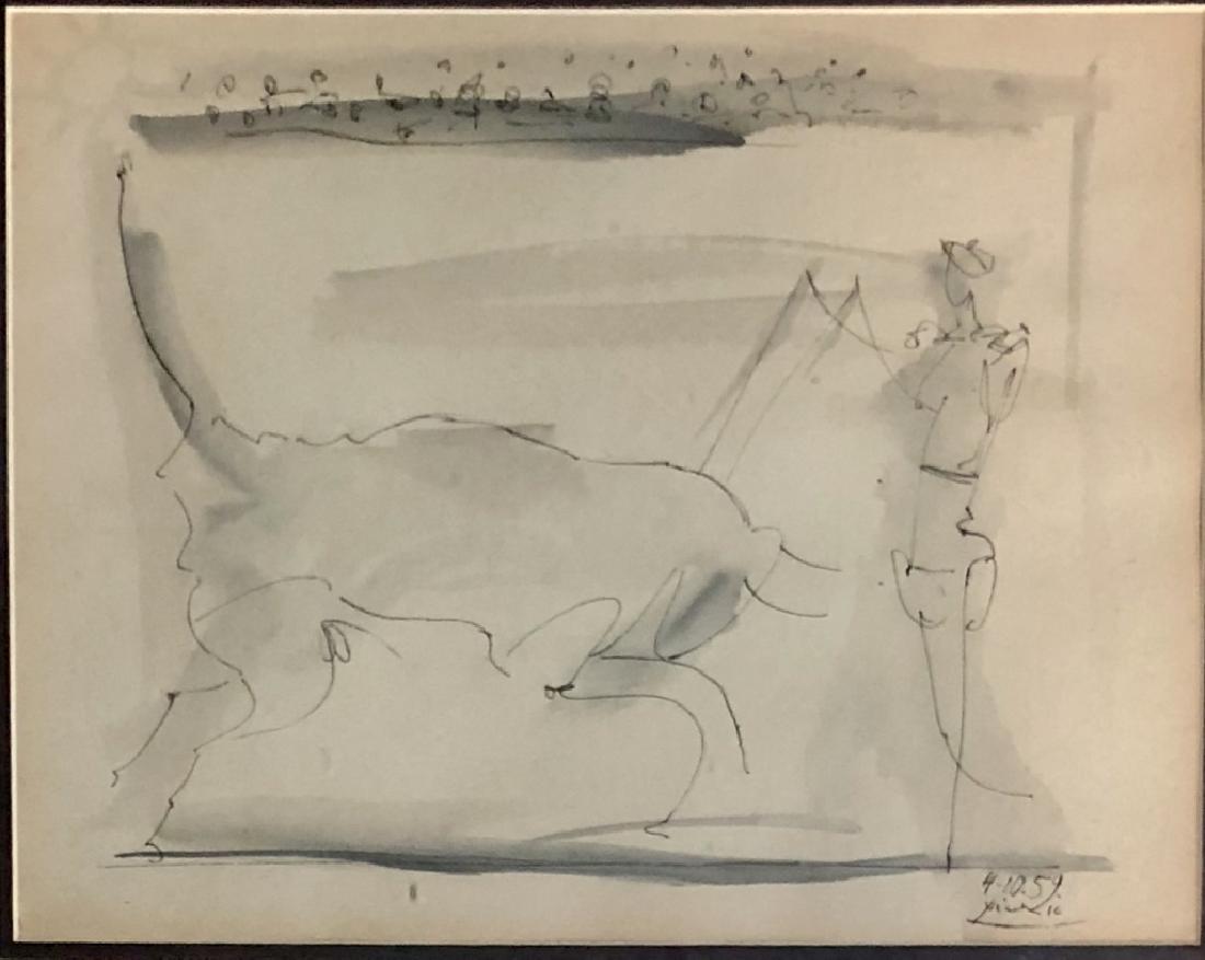 VINTAGE PABLO PICASSO FINE ART LITHOGRAPH (1 of 2)