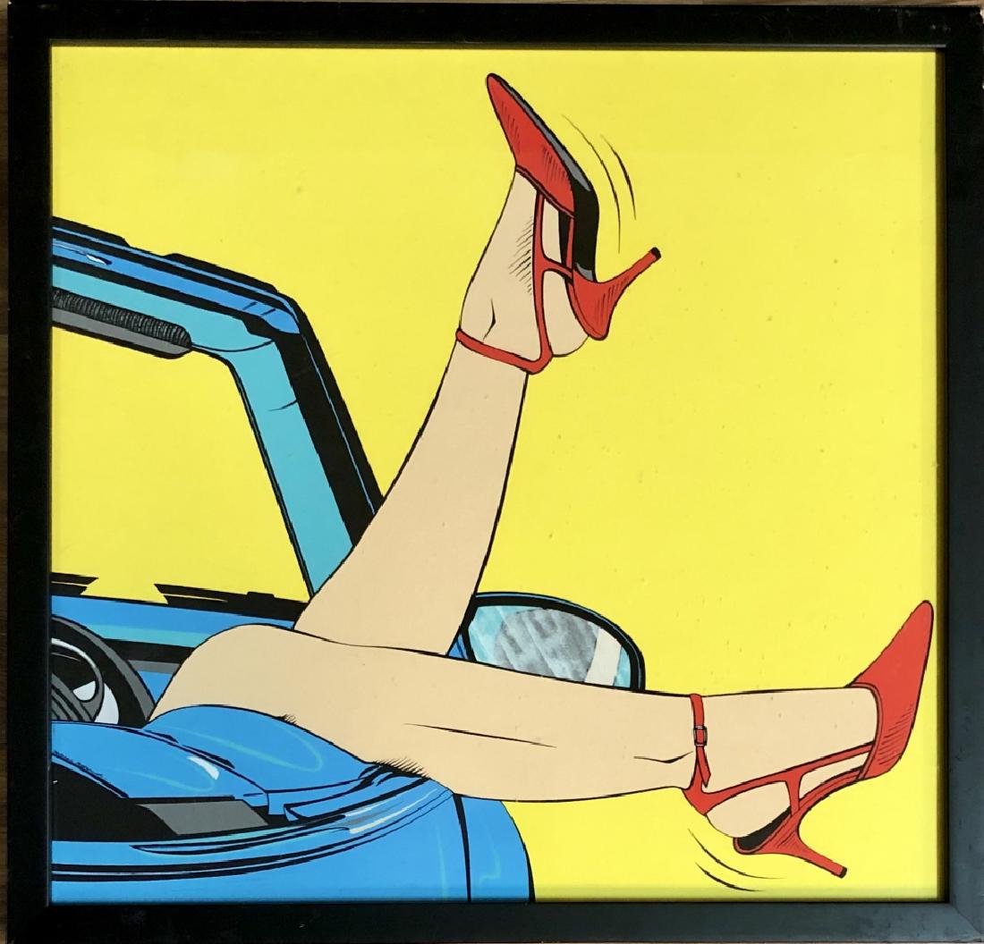 VERY COOL FRAMED POP ART POSTER (1 of 1)