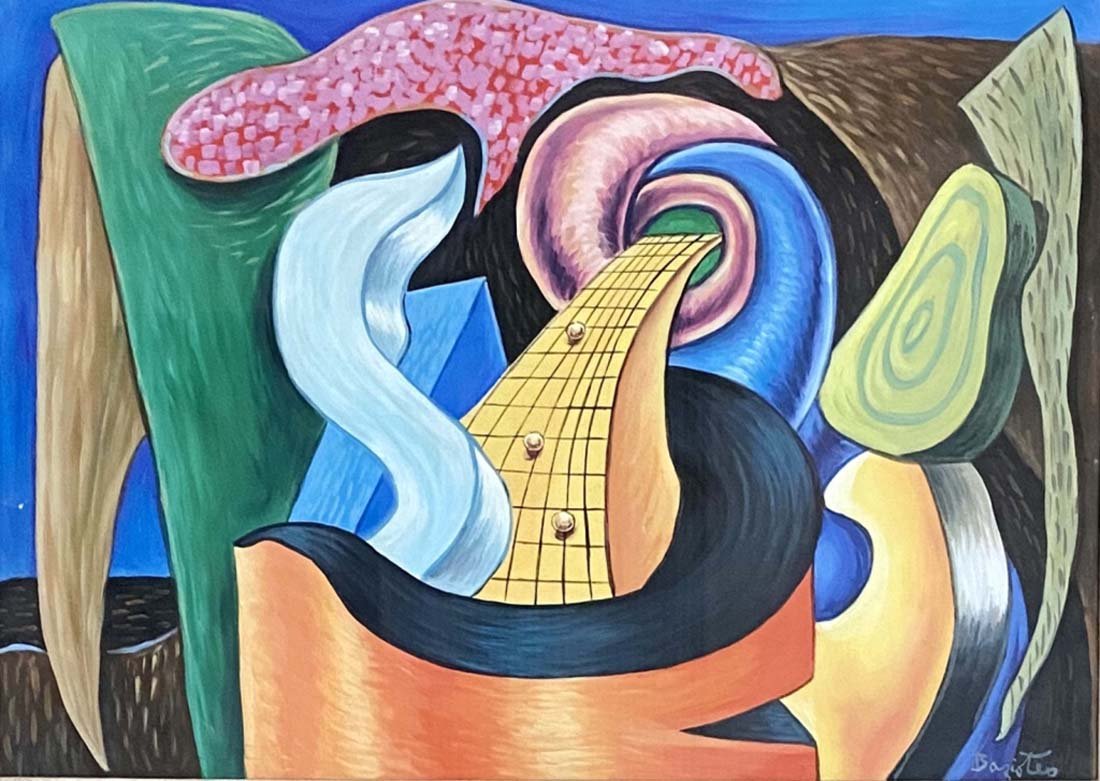 WILLIAM BAZIOTES ABSTRACT MIXED MEDIA/PAPER V$2,500: MINT CONDITION/MEASUREMENTS: The composition is 17 inches high and 24 inches wide. SIGNED: William BaziotesWilliam Baziotes (June 11, 1912 – June 6, 1963) was an American painter influenced by Surre