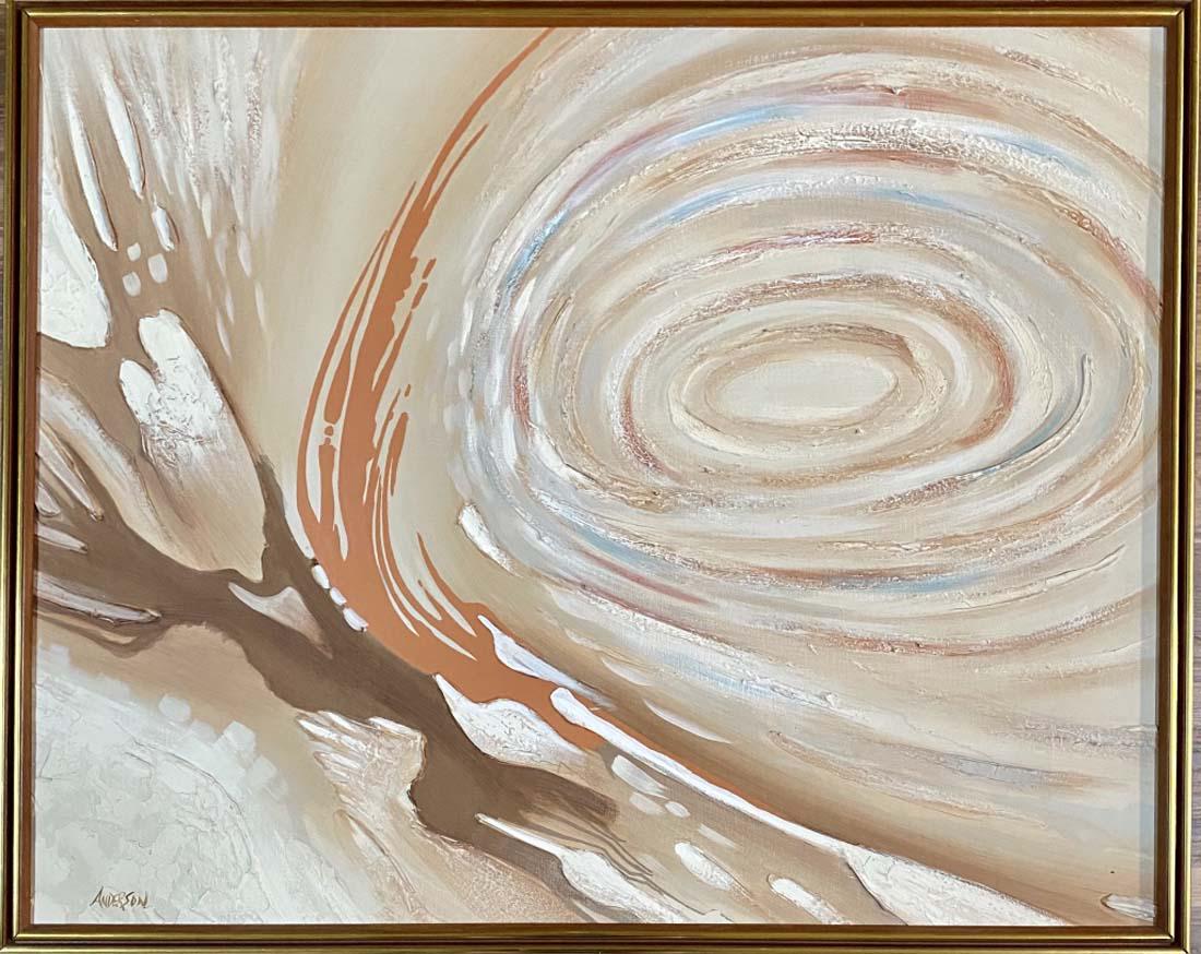 1960: MEASUREMENTS: 52"WX42"H MINT CONDITION FRAMED/"in the style of" Private collection, Liveauctioneers policy requires to state "in the style of", no documentation. We offer a 30day money back guarantee 