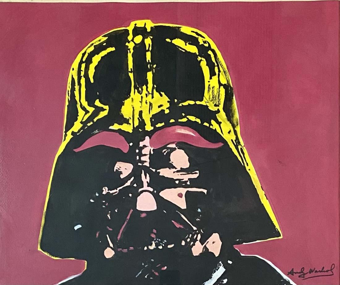 ANDY WARHOL SERIGRAPH ON PAPER V$12,000: MINT CONDITION/MEASUREMENTS: The composition is 24 inches high and 30 inches wide/"in the style of"Andy Warhol was an American artist, film director, and producer who was a leading figure in the visua