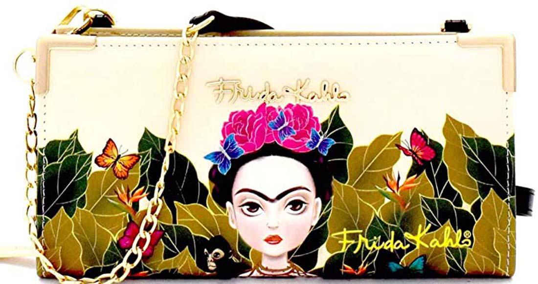 BRAND NEW FRIDA KAHLO CROSSBODY PURSE: MINT CONDITION, NEW IN BOX
