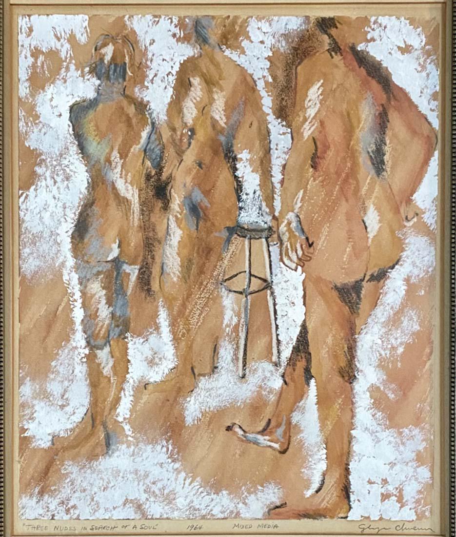 GEORGE DUREAU MONOCHROMATIC ON PAPER V$10,000 (1 of 4)