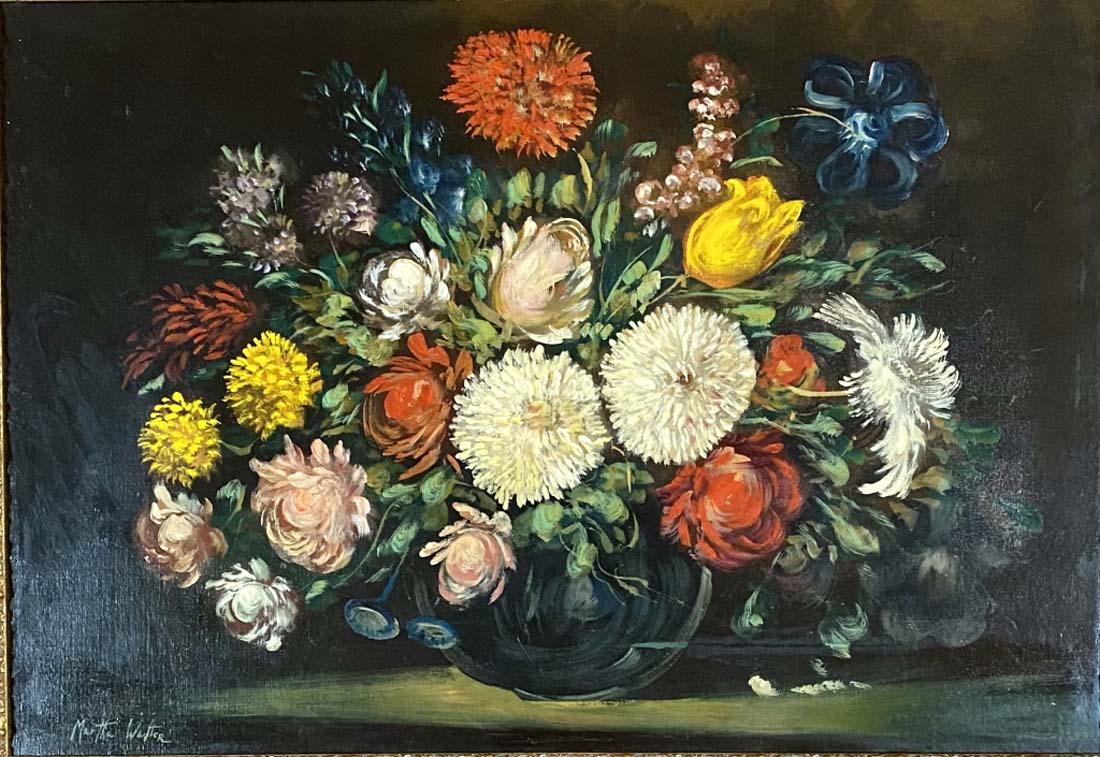 MARTHA WALTER STILL LIFE OIL ON CANVAS V$2,500 (1 of 4)