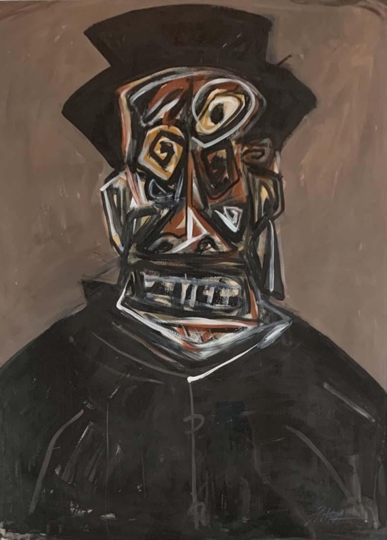 ANTONIO SAURA TEMPURA ON PAPER V$25,000 (1 of 3)