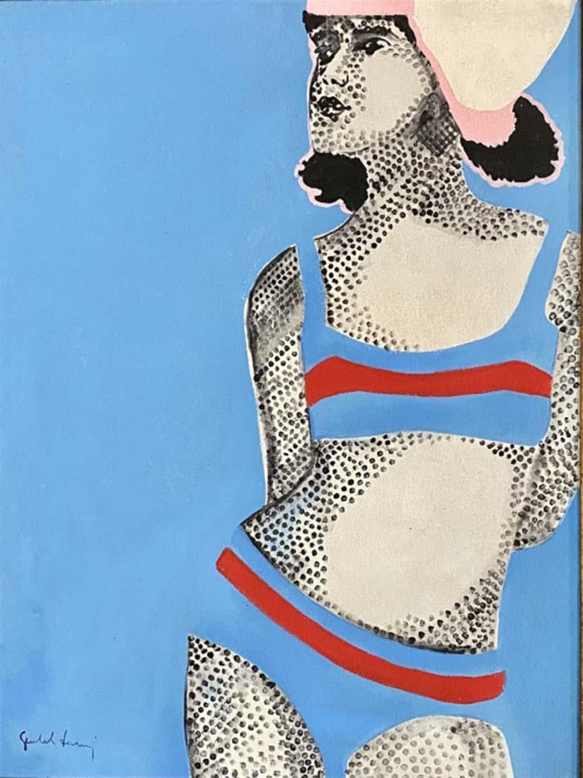 GERALD LAING FIGURATIVE SERIGRAPH V$10,000 (1 of 3)