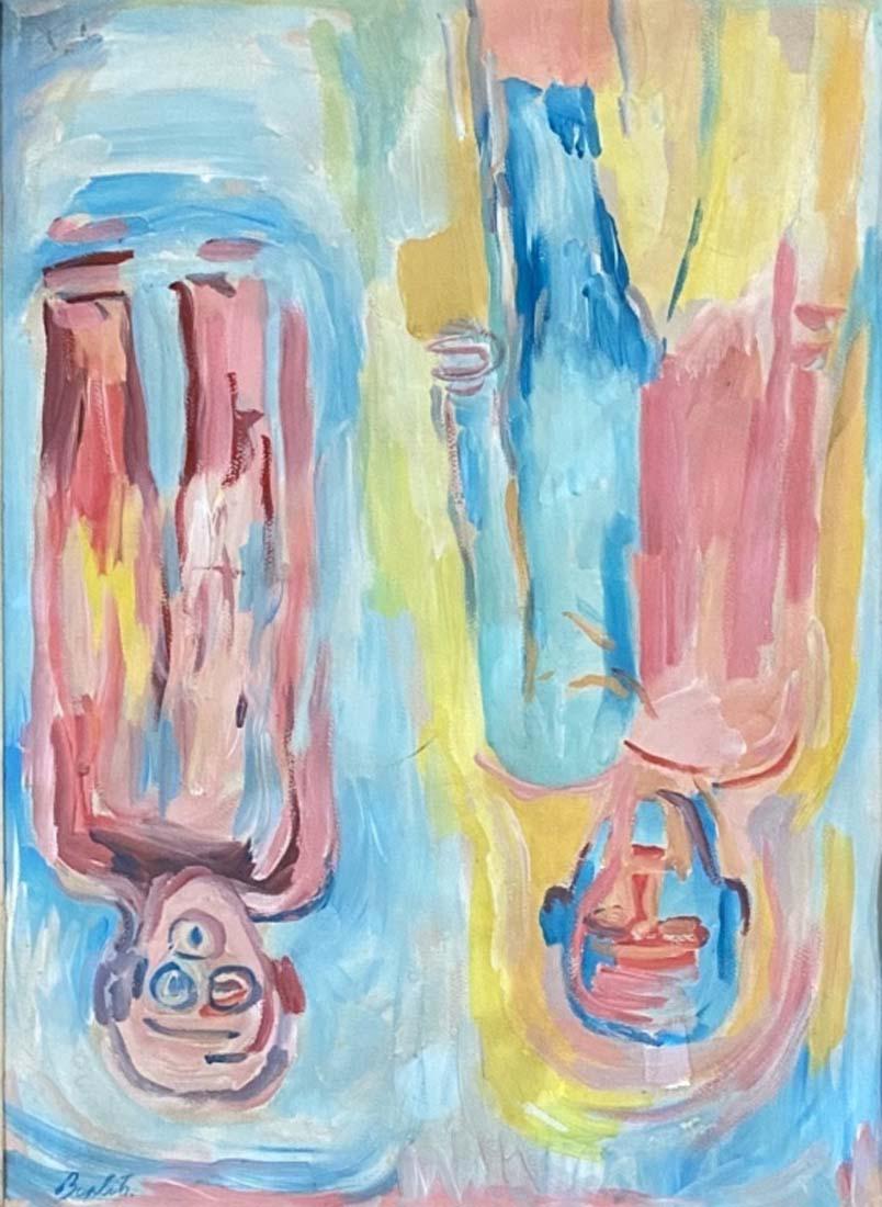 GEORG KARL BASELITZ ACRYLIC ON PAPER V$6,000 (1 of 3)