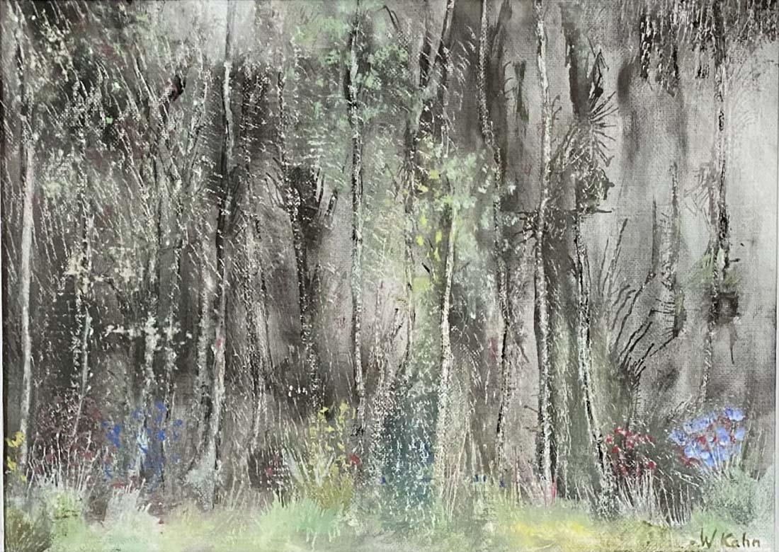 WOLF KAHN OIL PASTEL ON CANVAS V$24,000 (1 of 4)