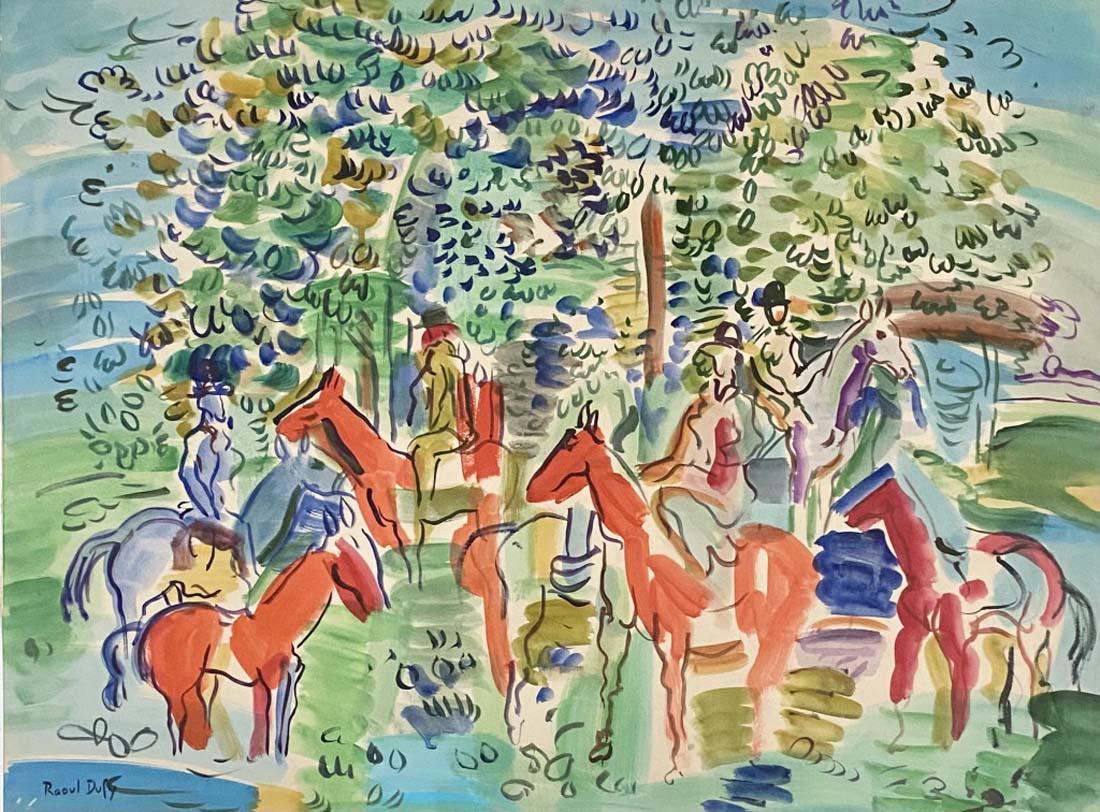 FRAMED RAOUL DUFY FINE ART PRINT (1 of 3)