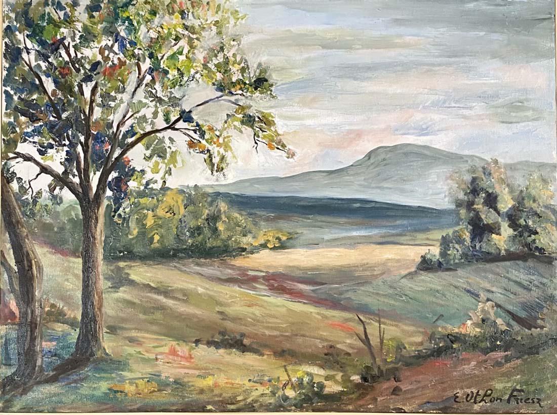 OTHON FRIESZ OIL ON CANVAS LANDSCAPE V$30,000 (1 of 3)