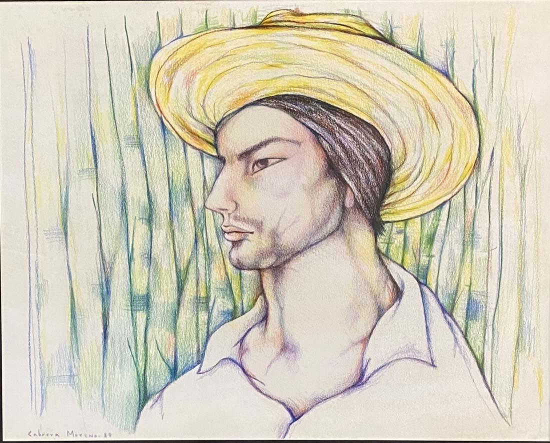 CABRERA MORENO FIGURATIVE PASTEL ON PAPER V$8,500 (1 of 3)