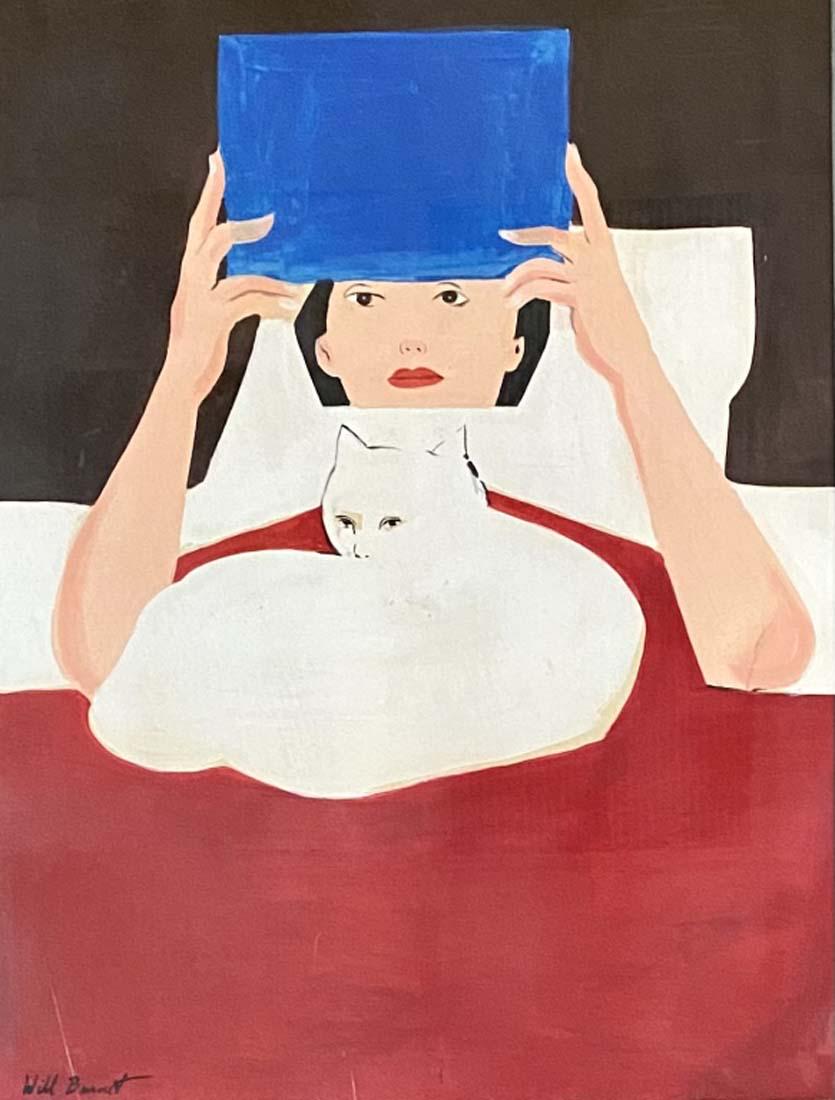 WILL BARNETT FIGURATIVE GOACHE ON PAPER V$8,500 (1 of 3)