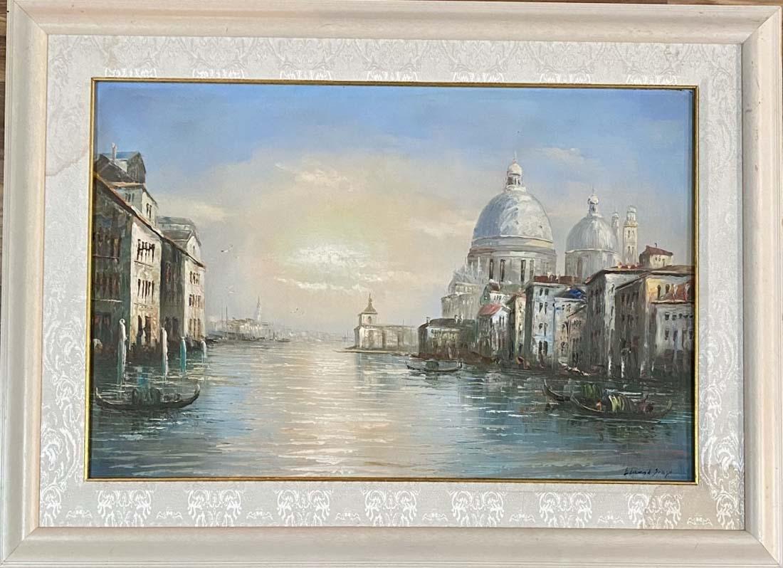 EDWARD SEAGO SEASCAPE OIL ON CANVAS V$28,000 (1 of 4)