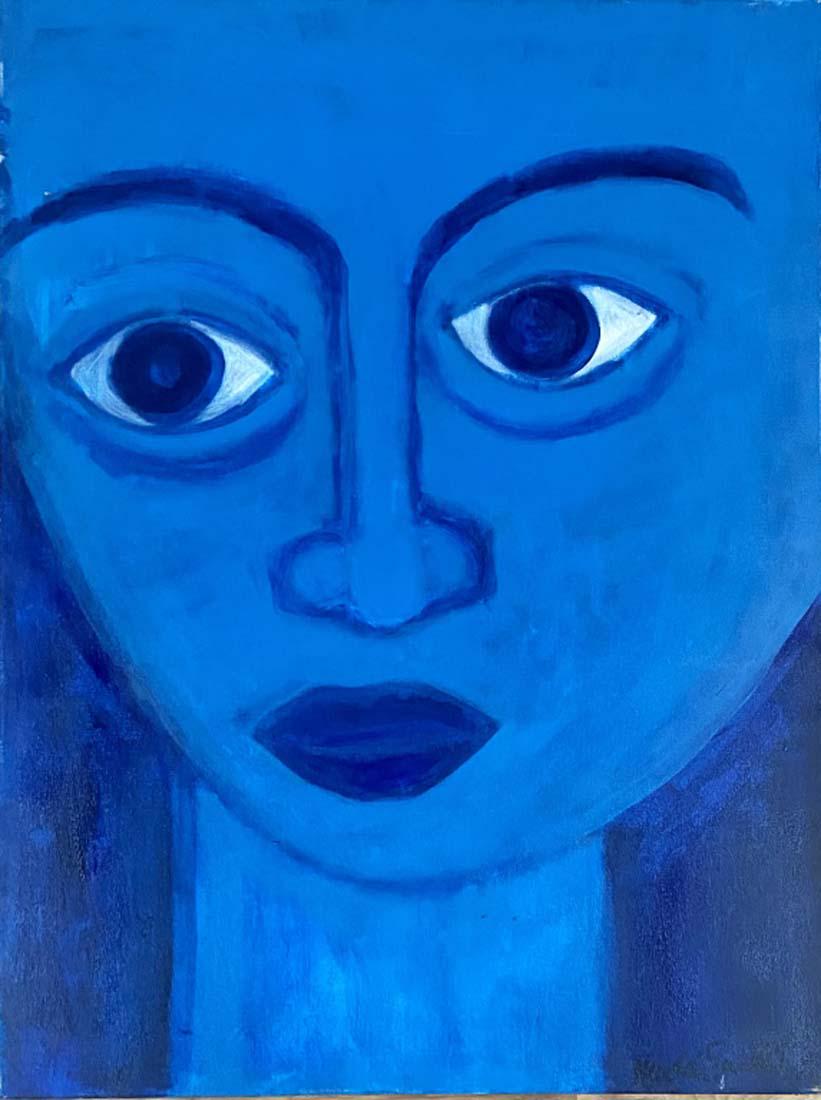 NICOLAS GUILLERMO OIL ON CANVAS FIGURATIVE V$8,500 (1 of 4)