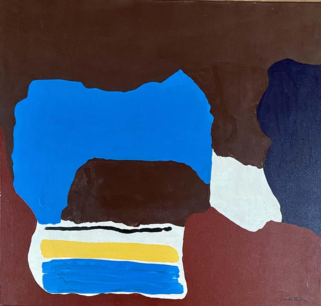 HELEN FRANKENTHALER OIL ON CANVAS ABSTRACT V$28,000 (1 of 3)