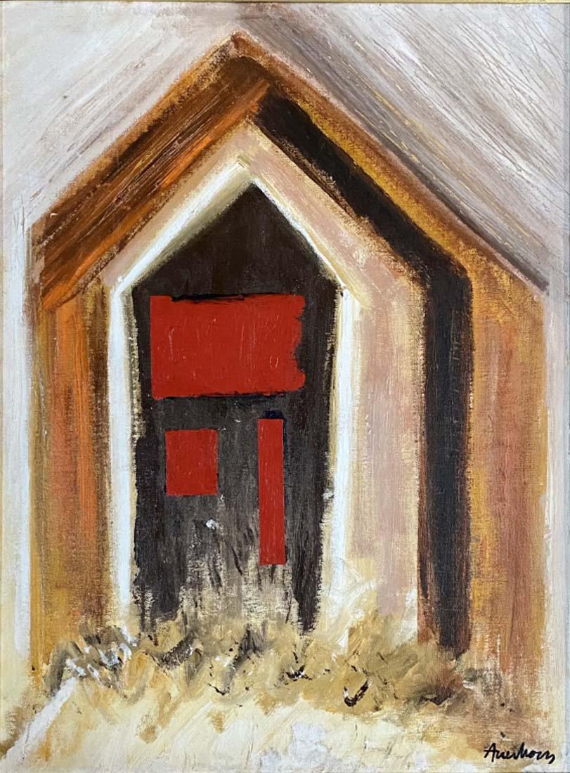 FRANK AUERBACH OIL ON BOARD V$14,000 (1 of 3)