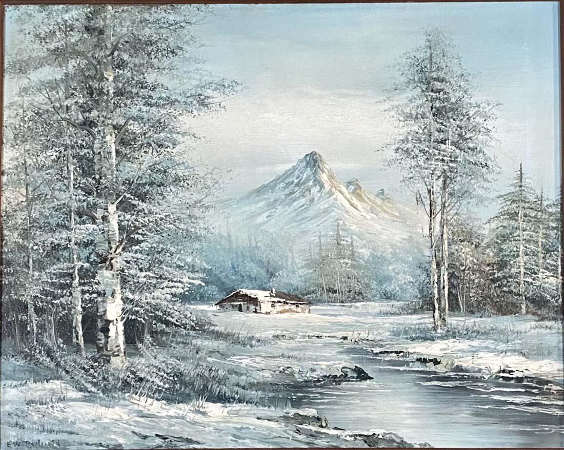 E.W. REDFIELD LANDSCAPE OIL ON CANVAS V$15,000 (1 of 3)