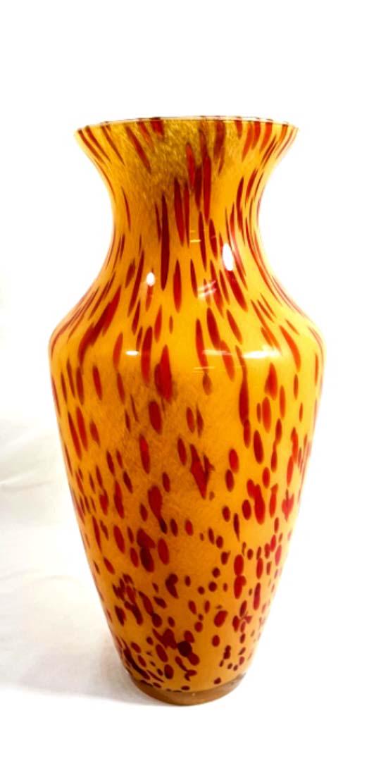 OUTSTANDING ITALIAN GALLERY ART GLASS DECO VASE (1 of 1)