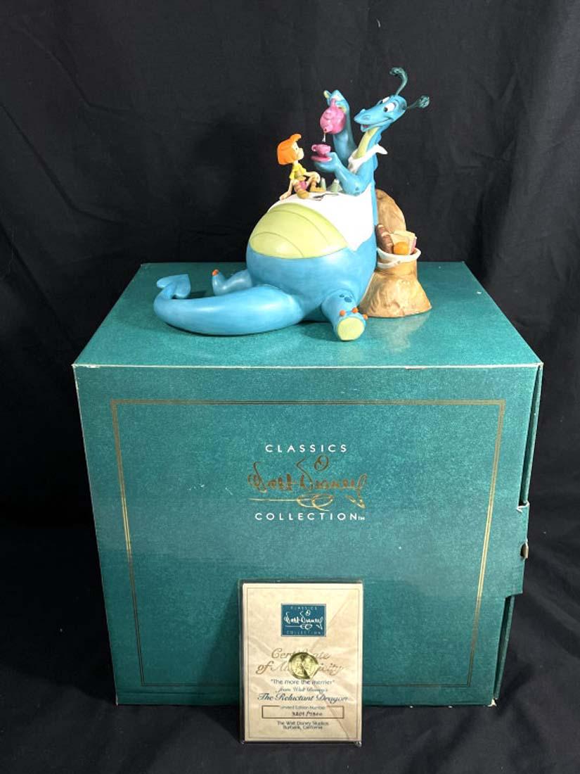 WALT DISNEY "THE RELUCTANT DRAGON" FIGURINE (1 of 2)