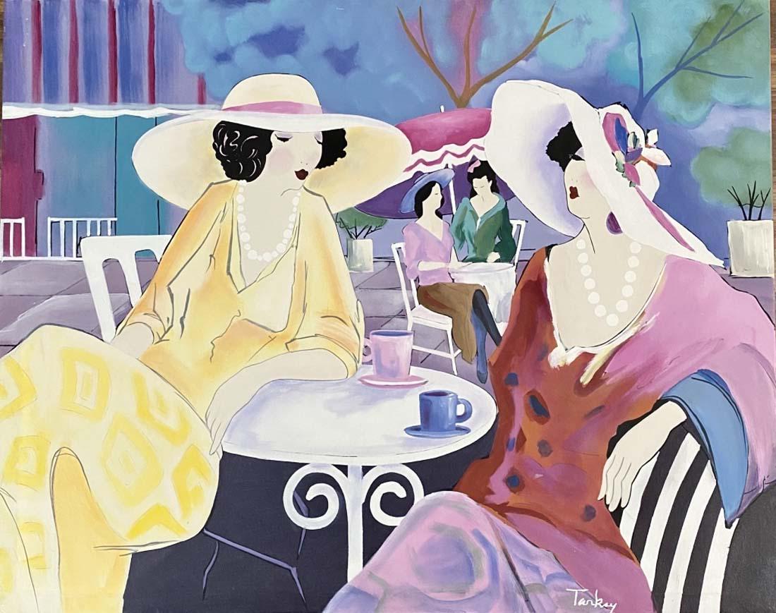 ITZCHAK TARKAY FIGURATIVE OIL ON CANVAS V$20,000 (1 of 3)