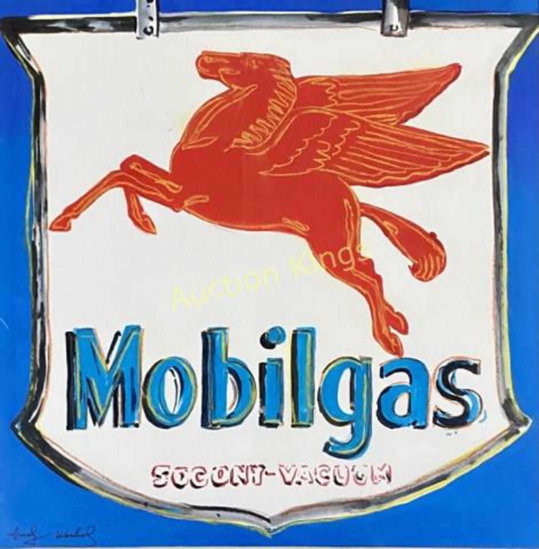 ANDY WARHOL MIXED MEDIA ON PAPER ADVERTISING V$32,000 (1 of 3)