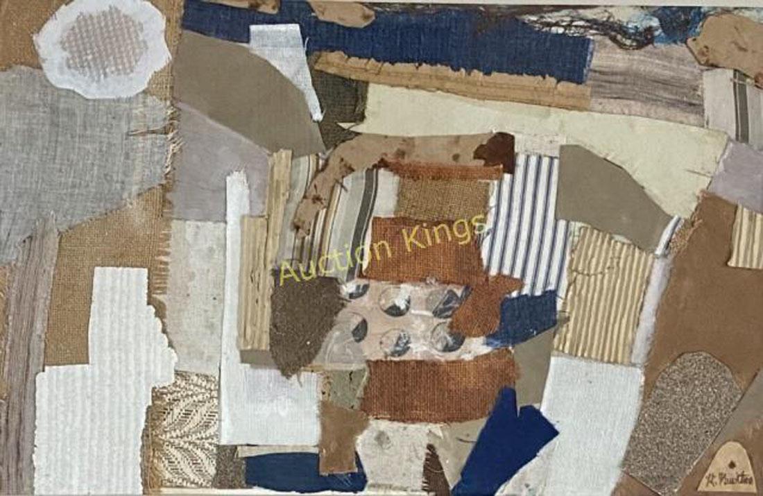 KURT SCHWITTERS ABSTRACT COLLAGE V$22,000 (1 of 3)