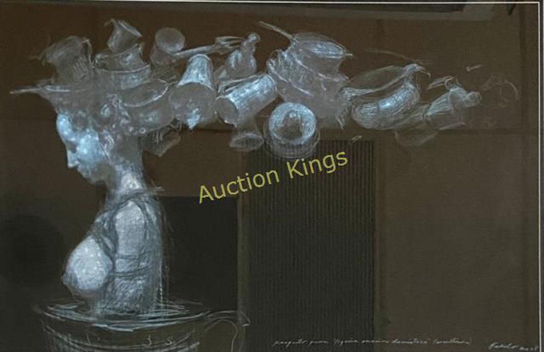 ROBERT FABELO FIGURATIVE FINE ART LITHOGRAPH V$12,000 (1 of 3)