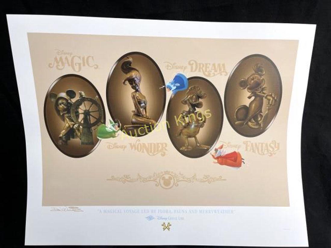 DISNEY LIMITED EDITION LITHOGRAPH BY DON WILLIAMS (1 of 2)