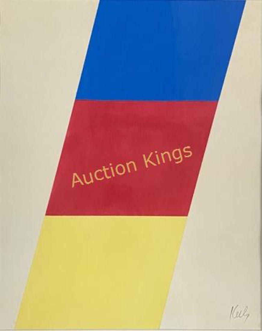ELLSWORTH KELLY SILKSCREEN (AMERICAN) V$42,000 (1 of 3)