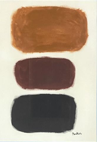 RAY PARKER OIL ON PAPER ABSTRACT PAINTING V$48,000 (1 of 3)