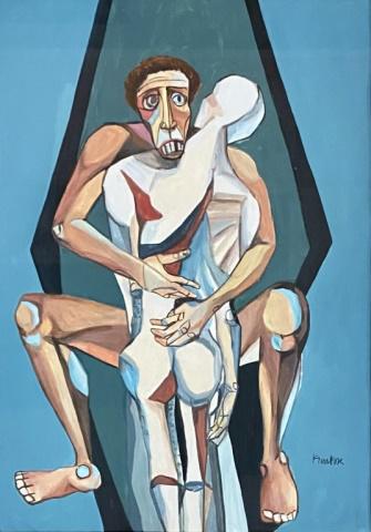 ANG KIUKOK (PHILIPPINES) OIL ON PAPER V$22,000 (1 of 3)