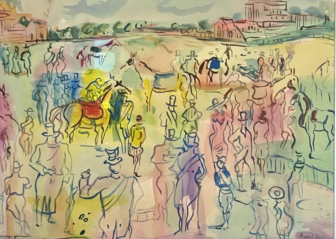 RAOUL DUFY FINE ART LITHOGRAPH V$2,500 (1 of 3)