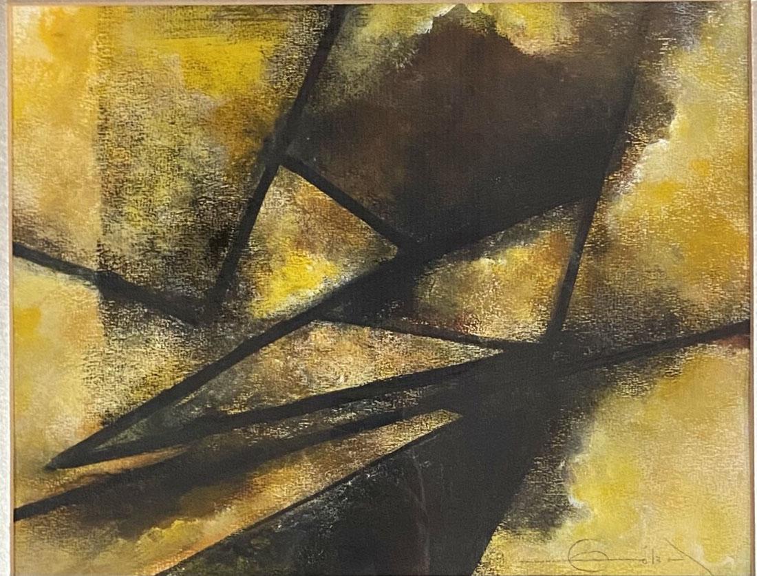 FERNANDO ZOBEL ABSTRACT OIL PAINTING V$34,000 (1 of 3)