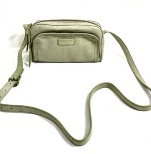 AMERICAN LEATHER CROSSBODY: OK CONDITION/USED