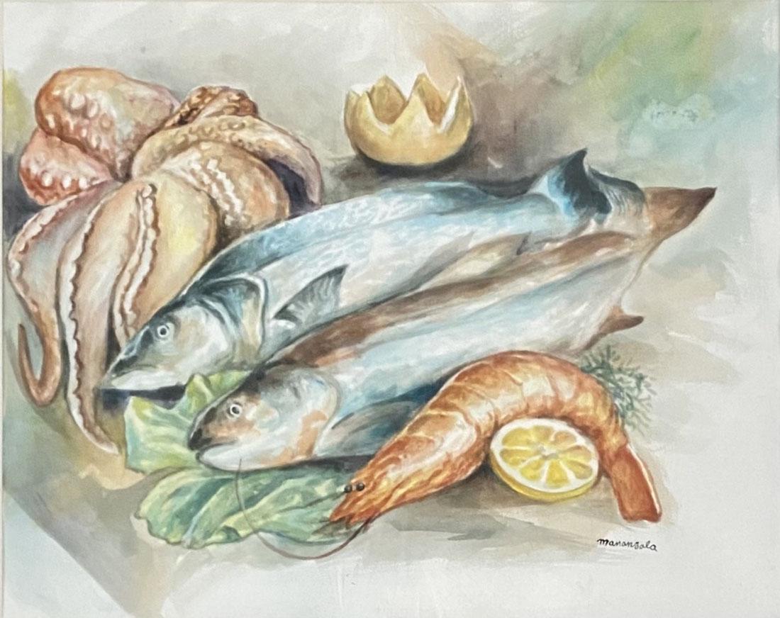 VICENTE MANANSALA  (PHILIPPINES)WATERCOLOR/PAPER (1 of 3)