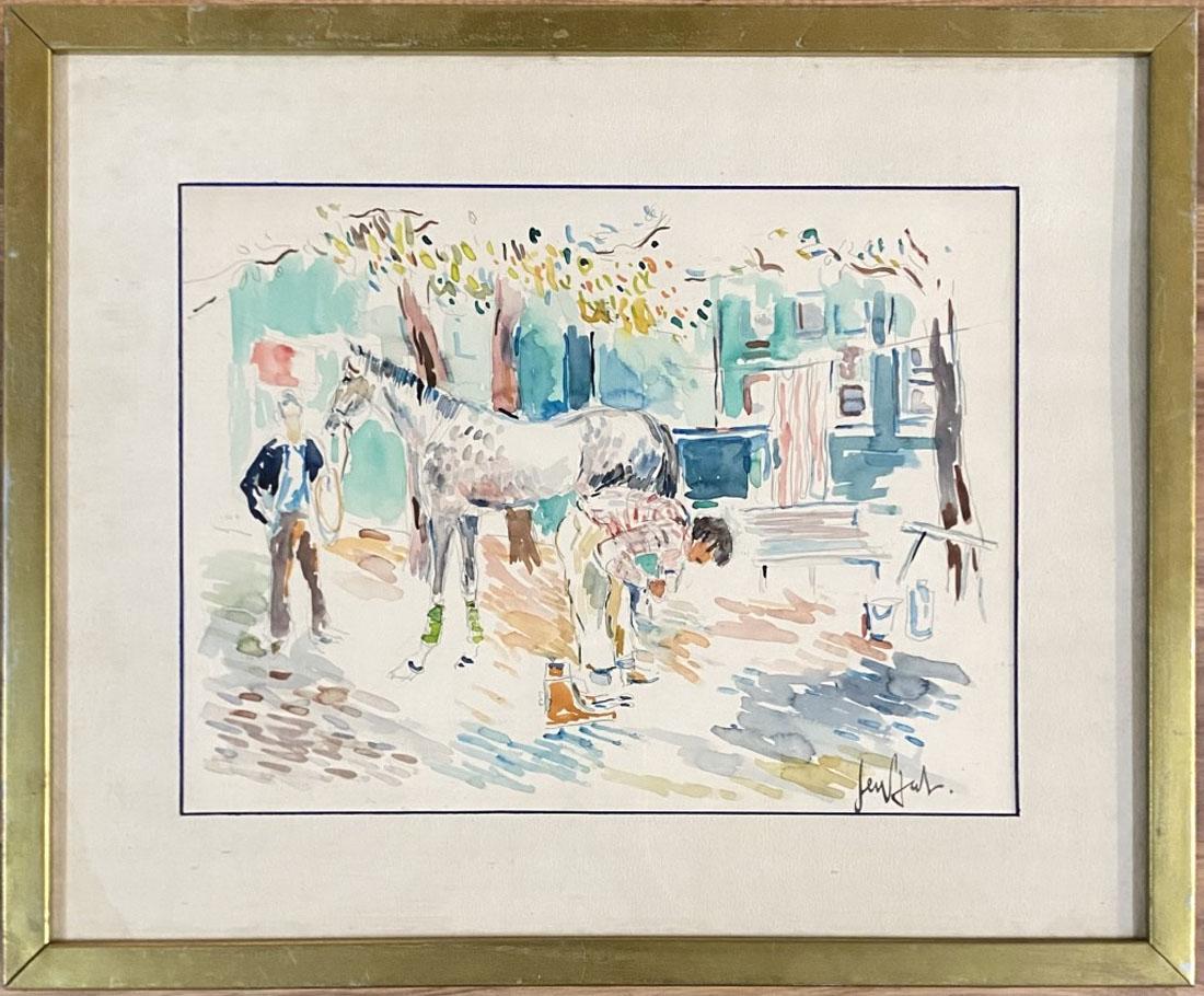 GEN PAUL (FRENCH) WATERCOLOR EXPRESSIONIST (1 of 3)