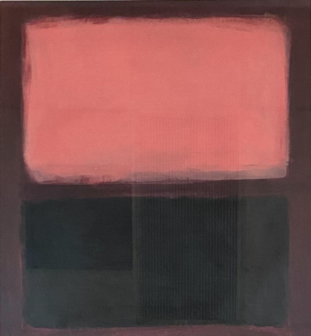 MARK ROTHKO ABSTRACT OIL PAINTING (AMERICAN) (1 of 2)