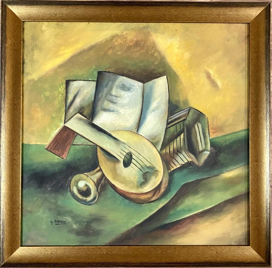 GEORGES BRAQUE STILL LIFE OIL ON CANVAS (1 of 3)