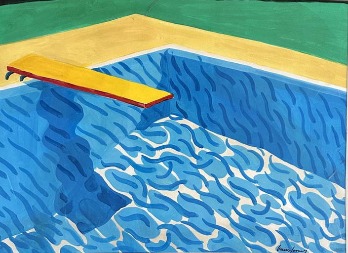 David Hockney Swimming Pools David Hockney Art, David, 44 OFF