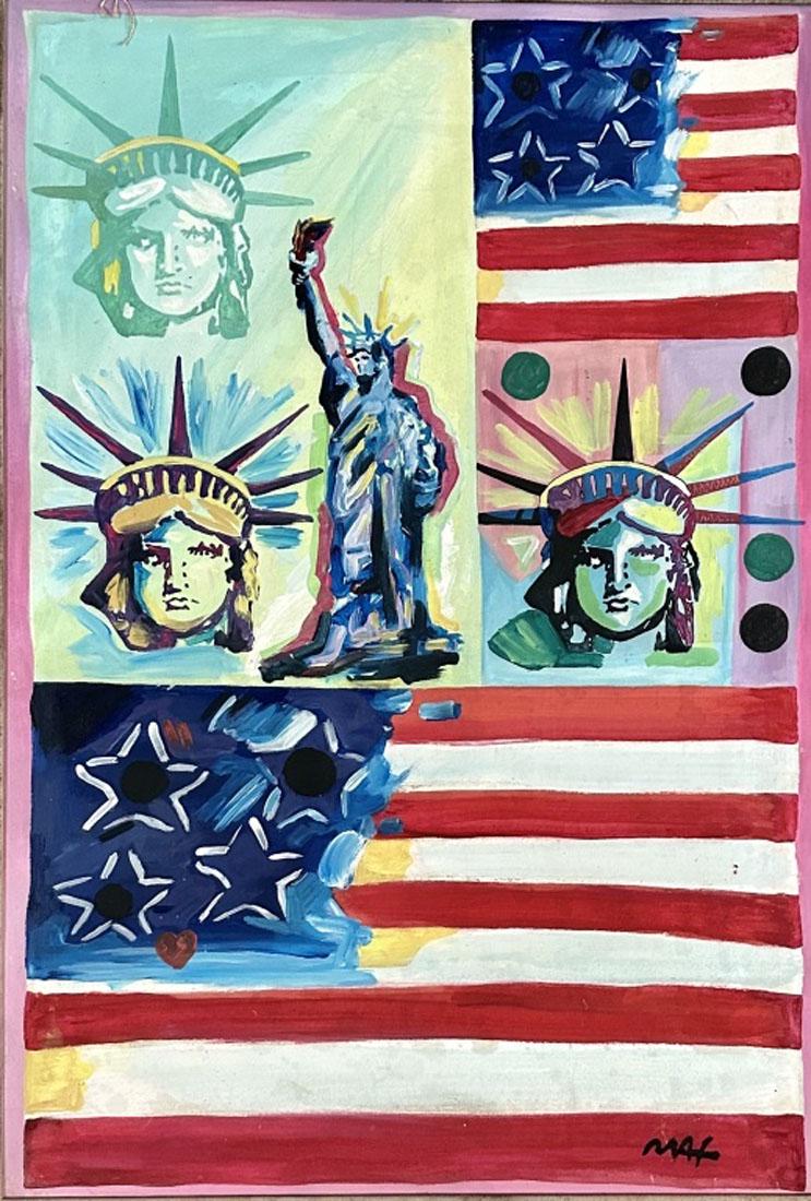 PETER MAX OIL ON CANVAS (1997-2019) (1 of 4)
